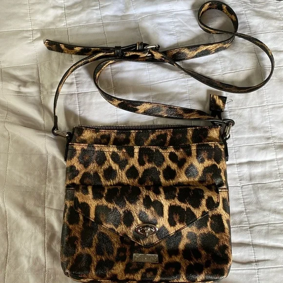 Cheetah print crossbody or shoulder bag - Picture 1 of 7